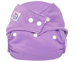 Babyland Cloth Nappy Purple